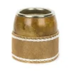mate de calabaza boquilla chata inoxidable cebala 2 Mate Pulido Boq/ Alpaca Chata