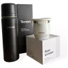 Mate & termo de acero inoxidable