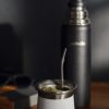 Mate & termo de acero inoxidable
