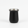 Mate de acero inoxidable Negro